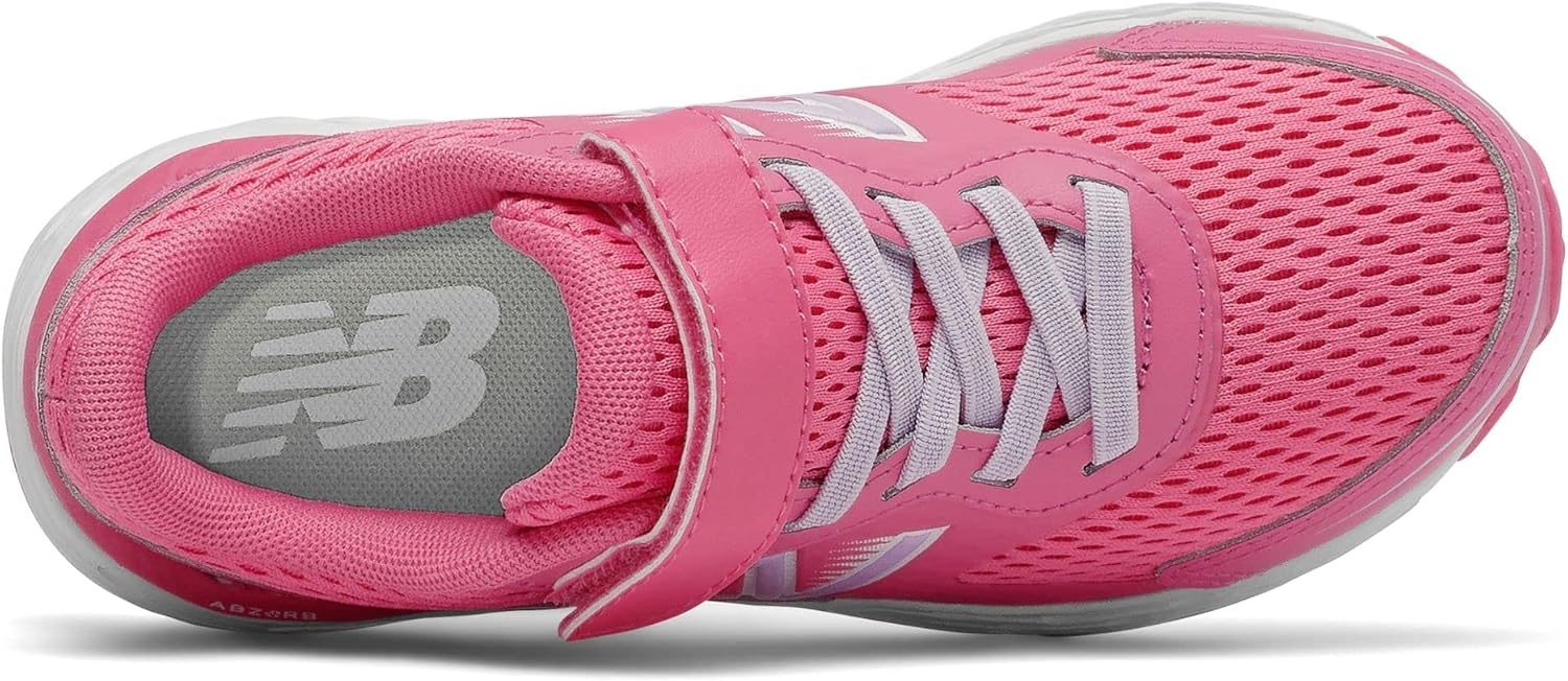 image:imageNew Balance Kids 680 V6 Hook and Loop Running ShoeSporty PinkAstral Glow