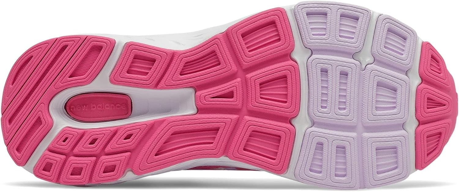 image:imageNew Balance Kids 680 V6 Hook and Loop Running ShoeSporty PinkAstral Glow