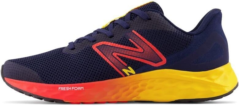 image:imageNew Balance Kids Arishi Lace Running Shoe Big KidTeam NavyElectric Red