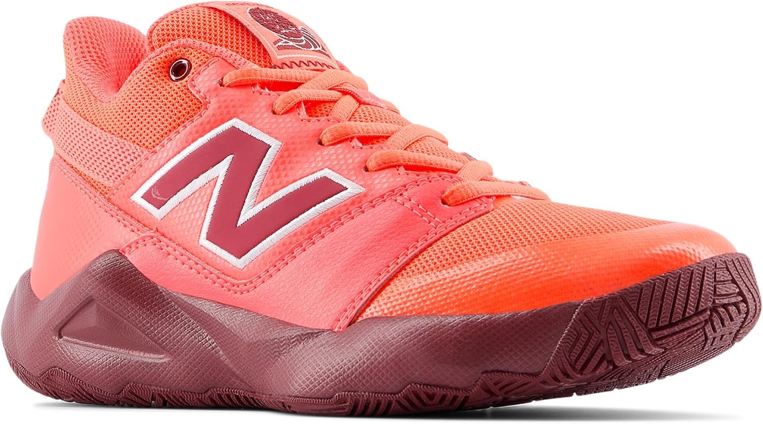 image:imageNew Balance Kids Coco Cg2 Tennis ShoesUrgent RedMonarch Burgundy