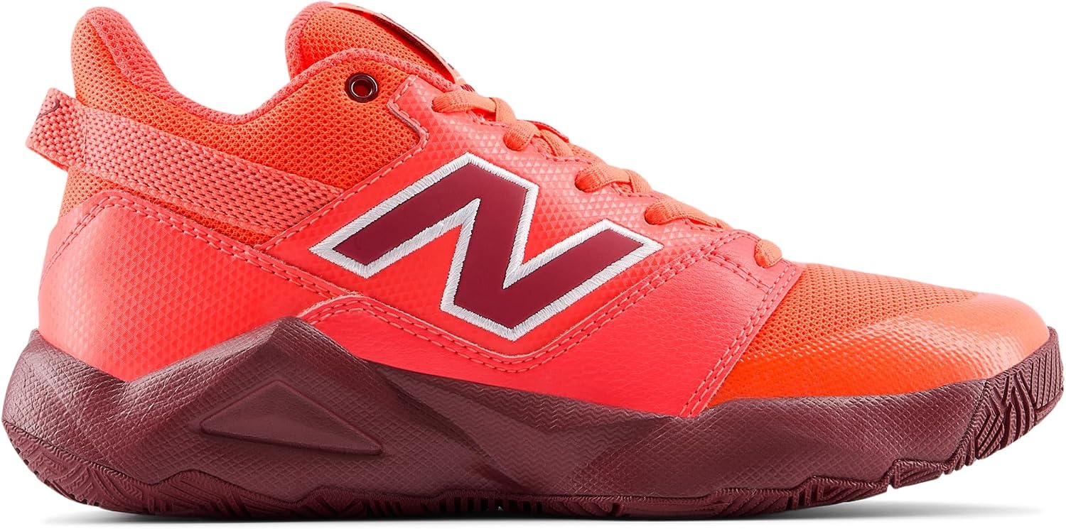 image:imageNew Balance Kids Coco Cg2 Tennis ShoesUrgent RedMonarch Burgundy
