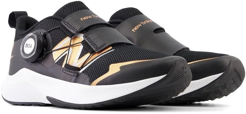 image:imageNew Balance Kids DynaSoft Reveal V4 Boa Running ShoeBlackCopper Metallic