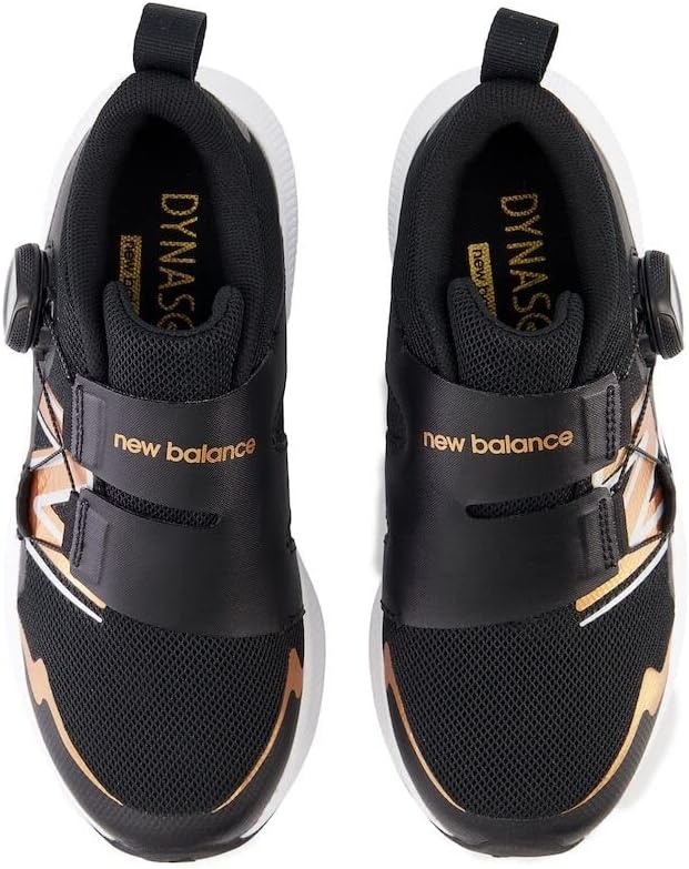 image:imageNew Balance Kids DynaSoft Reveal V4 Boa Running ShoeBlackCopper Metallic