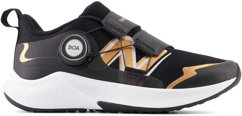 image:imageNew Balance Kids DynaSoft Reveal V4 Boa Running ShoeBlackCopper Metallic