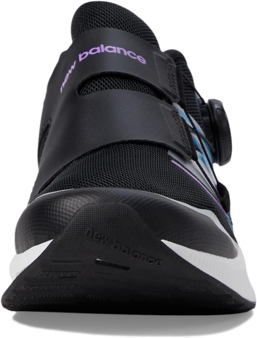 image:imageNew Balance Kids DynaSoft Reveal V4 Boa Running ShoeBlackPurple FadeSpice Blue