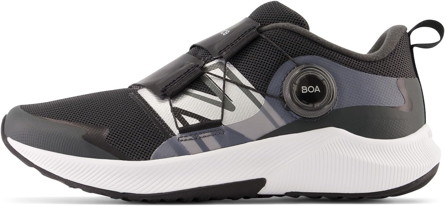 image:imageNew Balance Kids DynaSoft Reveal V4 Boa Running ShoeBlacktopBlack