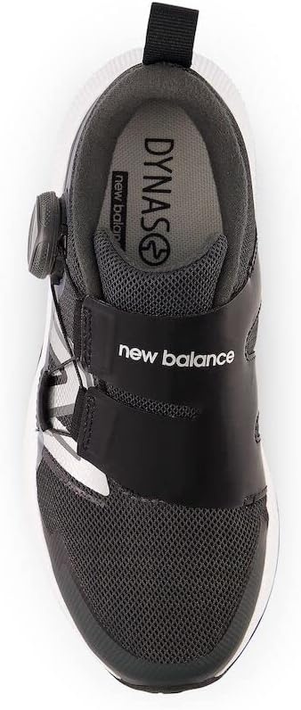 image:imageNew Balance Kids DynaSoft Reveal V4 Boa Running ShoeBlacktopBlackSilver Metallic