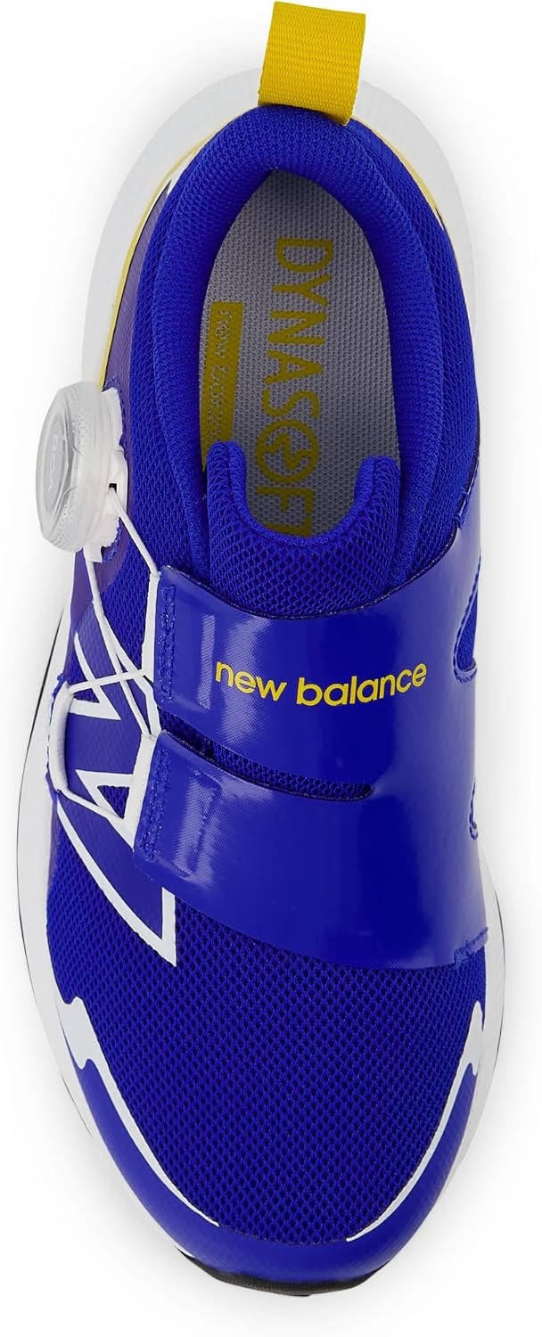 image:imageNew Balance Kids DynaSoft Reveal V4 Boa Running ShoeBlue GemstoneGinger LemonWhite