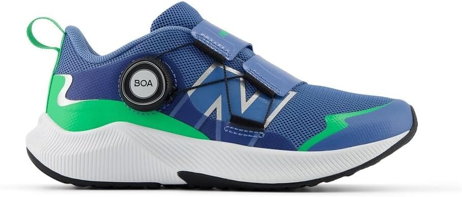 image:imageNew Balance Kids DynaSoft Reveal V4 Boa Running ShoeBlue LagunaGreen AppleBlack