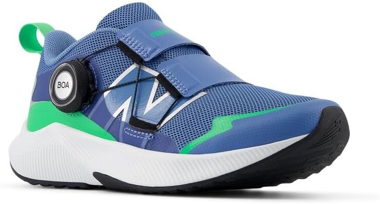image:imageNew Balance Kids DynaSoft Reveal V4 Boa Running ShoeBlue LagunaGreen AppleBlack