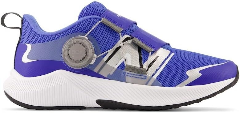 image:imageNew Balance Kids DynaSoft Reveal V4 Boa Running ShoeBlueBright LapisSilver Metallic