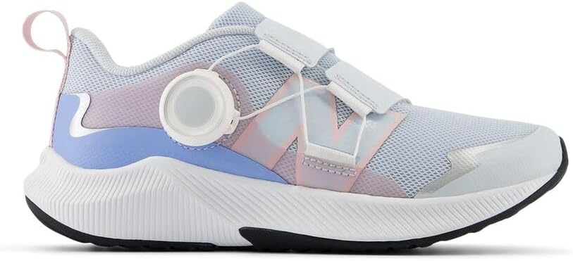 image:imageNew Balance Kids DynaSoft Reveal V4 Boa Running ShoeIce BlueRose Sugar