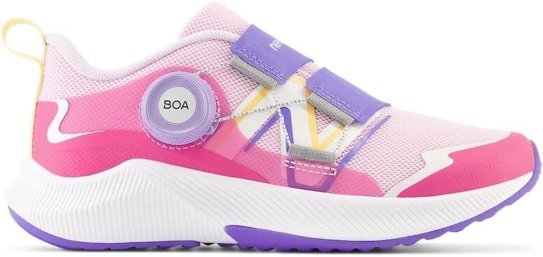 image:imageNew Balance Kids DynaSoft Reveal V4 Boa Running ShoeLight RaspberryHipink