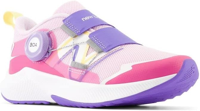 image:imageNew Balance Kids DynaSoft Reveal V4 Boa Running ShoeLight RaspberryHipink