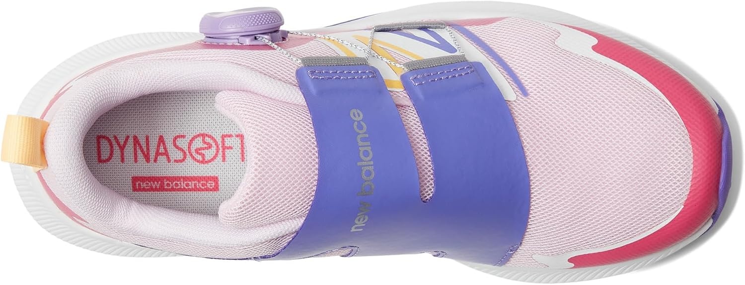 image:imageNew Balance Kids DynaSoft Reveal V4 Boa Running ShoeLight RaspberryHipinkElectric Indigo