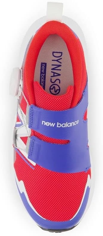 image:imageNew Balance Kids DynaSoft Reveal V4 Boa Running ShoeTrue RedMarine Blue