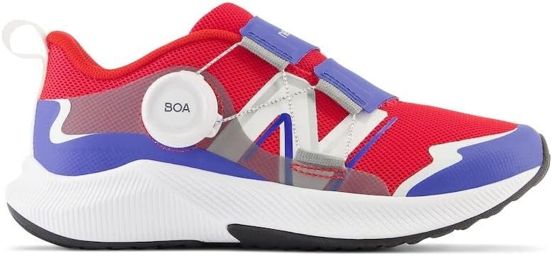 image:imageNew Balance Kids DynaSoft Reveal V4 Boa Running ShoeTrue RedMarine Blue