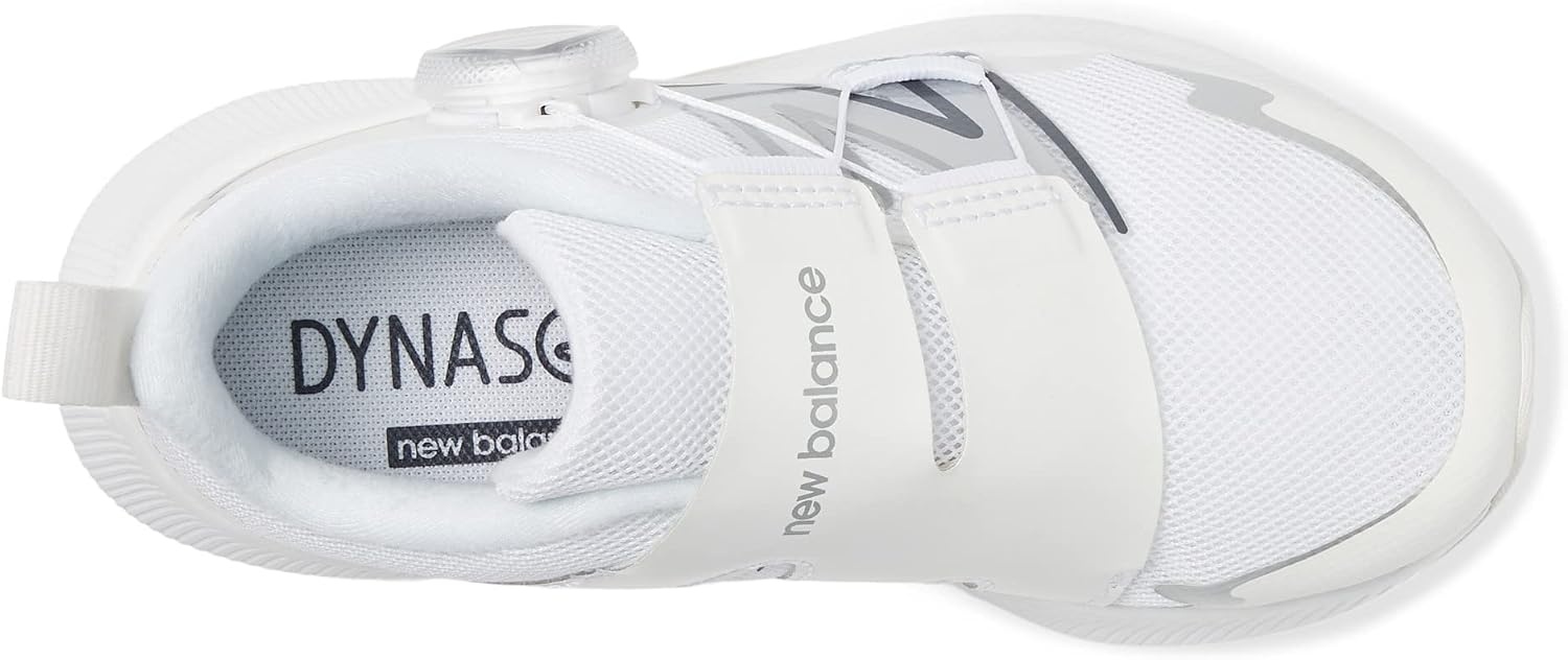 image:imageNew Balance Kids DynaSoft Reveal V4 Boa Running ShoeWhiteSilver MetallicIridescent