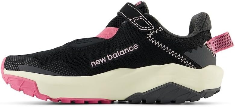 image:imageNew Balance Kids Dynasoft Nitrel V6 Hook and Loop Road Running ShoesBlackReal Pink