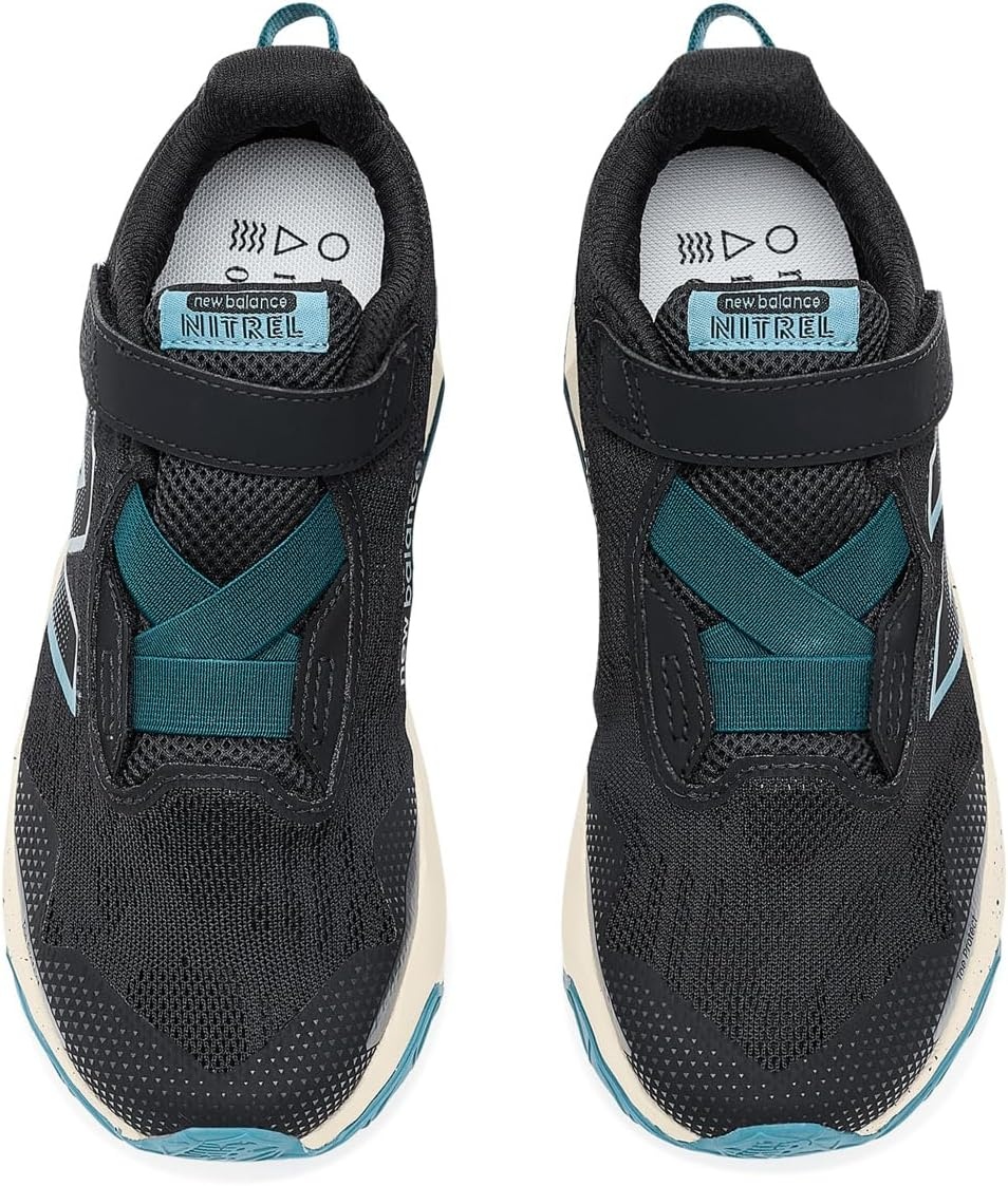 image:imageNew Balance Kids Dynasoft Nitrel V6 Hook and Loop Road Running ShoesBlackSalt Water