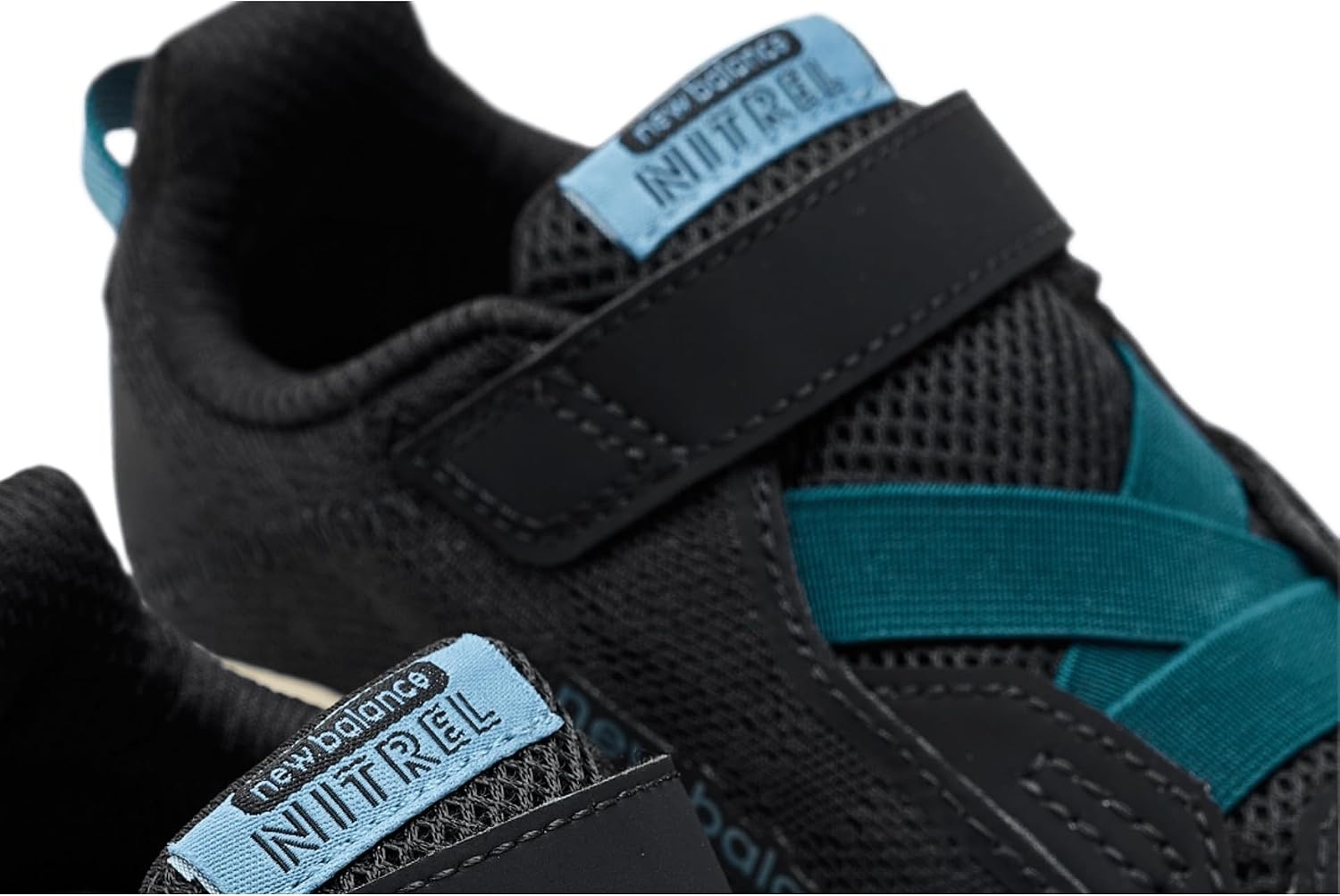 image:imageNew Balance Kids Dynasoft Nitrel V6 Hook and Loop Road Running ShoesBlackSalt Water