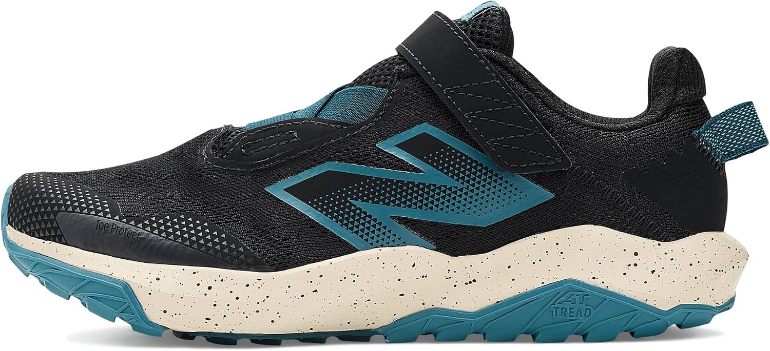 image:imageNew Balance Kids Dynasoft Nitrel V6 Hook and Loop Road Running ShoesBlackSalt Water