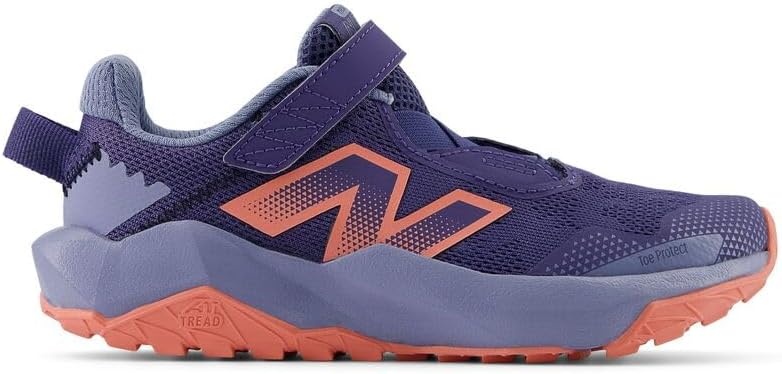 image:imageNew Balance Kids Dynasoft Nitrel V6 Hook and Loop Road Running ShoesDream StateSunfade RedDusk Shower