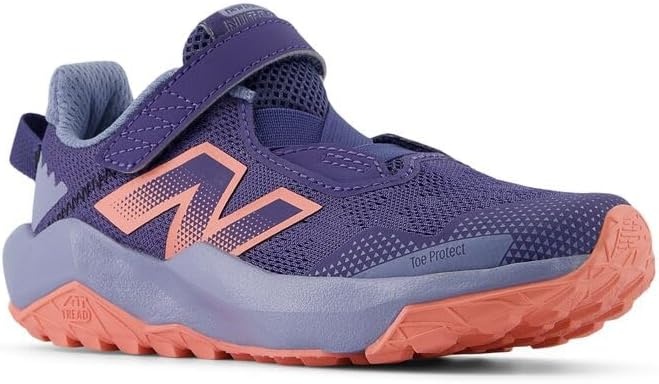image:imageNew Balance Kids Dynasoft Nitrel V6 Hook and Loop Road Running ShoesDream StateSunfade RedDusk Shower