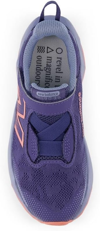 image:imageNew Balance Kids Dynasoft Nitrel V6 Hook and Loop Road Running ShoesDream StateSunfade RedDusk Shower