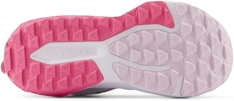 image:imageNew Balance Kids Dynasoft Nitrel V6 Hook and Loop Road Running ShoesGrey MatterReal PinkQuarry Blue