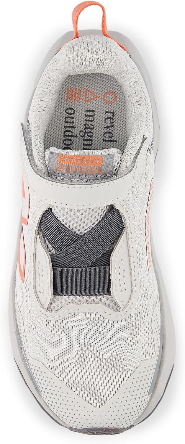 image:imageNew Balance Kids Dynasoft Nitrel V6 Hook and Loop Road Running ShoesGrey MatterSlate GreyFlare