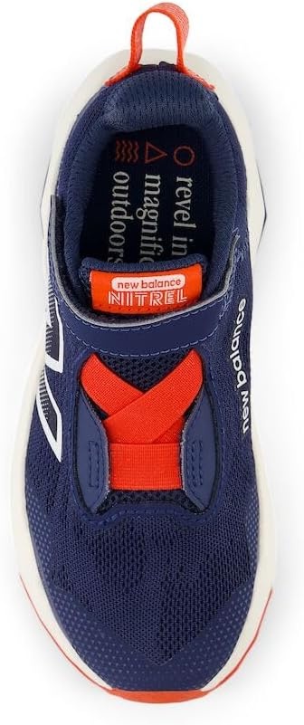 image:imageNew Balance Kids Dynasoft Nitrel V6 Hook and Loop Road Running ShoesNb NavyNeo FlameSea Salt