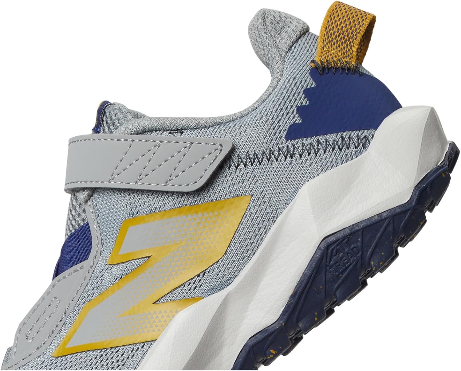 image:imageNew Balance Kids Dynasoft Nitrel V6 Hook and Loop Road Running ShoesSlate GreyBlue OysterBaroque Gold