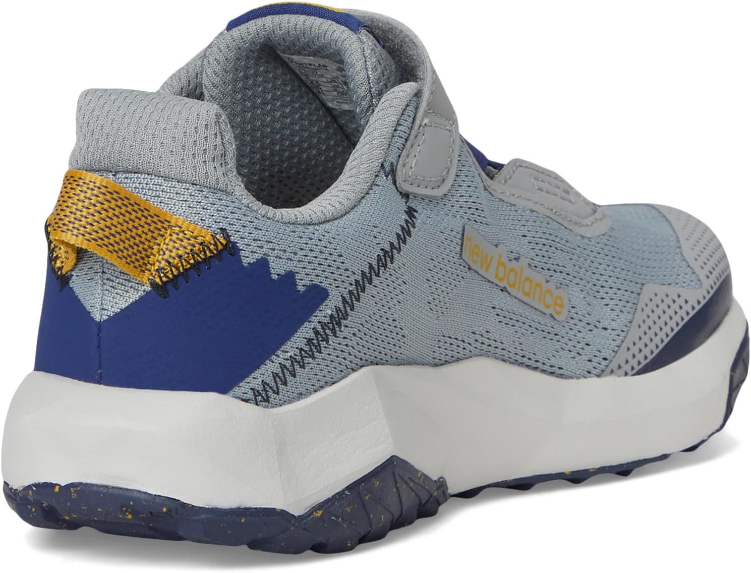 image:imageNew Balance Kids Dynasoft Nitrel V6 Hook and Loop Road Running ShoesSlate GreyBlue OysterBaroque Gold