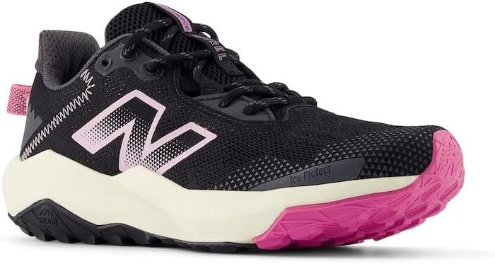 image:imageNew Balance Kids Dynasoft Nitrel V6 Laceup Running ShoeBlackReal Pink