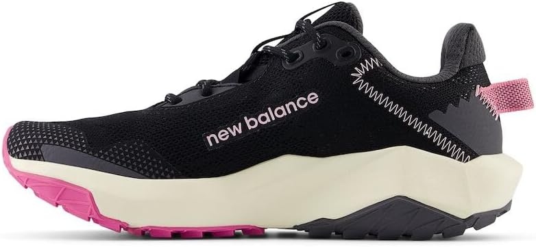 image:imageNew Balance Kids Dynasoft Nitrel V6 Laceup Running ShoeBlackReal Pink