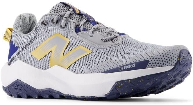 image:imageNew Balance Kids Dynasoft Nitrel V6 Laceup Running ShoeSlate GreyBlue OysterBaroque Gold