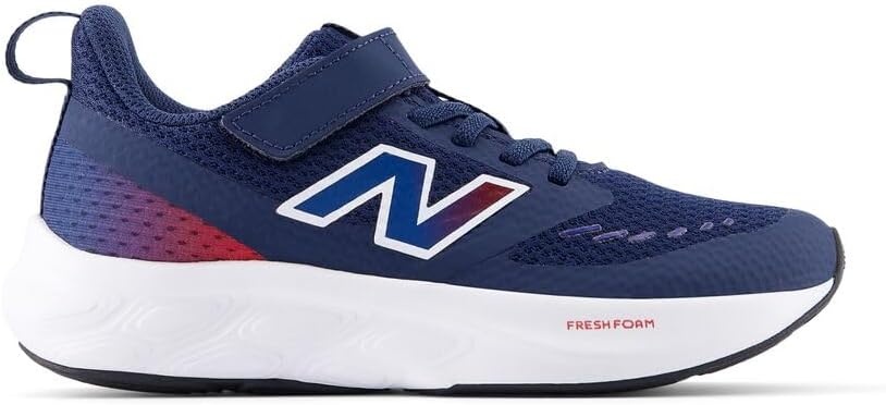 image:imageNew Balance Kids Fresh Foam 625 V1 Hook amp LoopNb NavyTeam Red