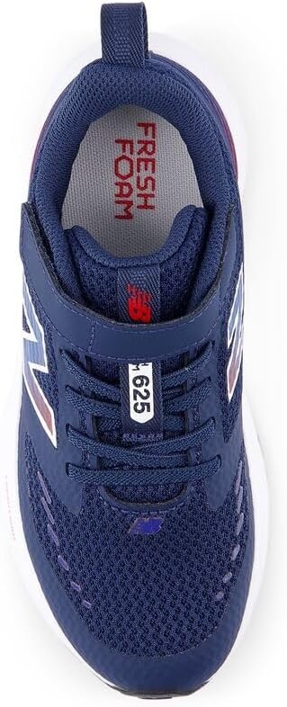 image:imageNew Balance Kids Fresh Foam 625 V1 Hook amp LoopNb NavyTeam Red