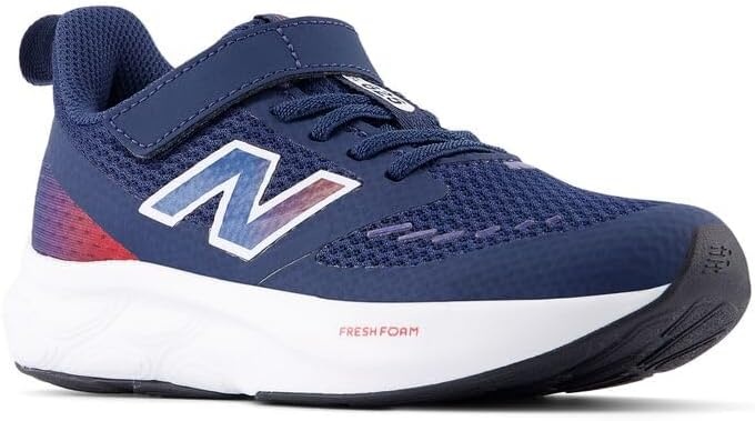 image:imageNew Balance Kids Fresh Foam 625 V1 Hook amp LoopNb NavyTeam Red
