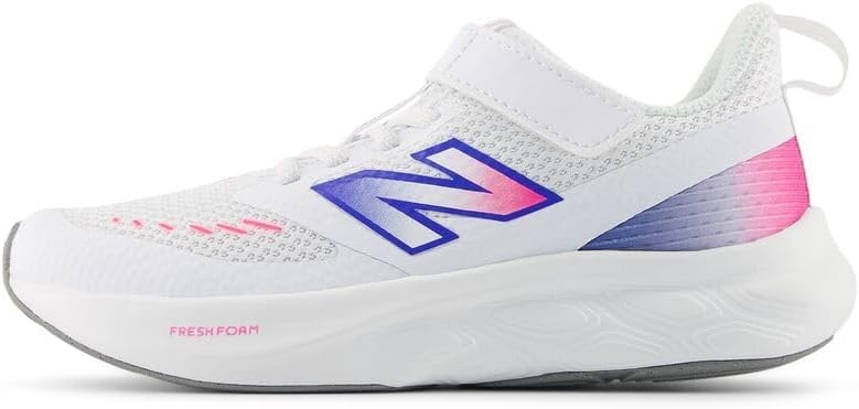 image:imageNew Balance Kids Fresh Foam 625 V1 Hook amp LoopNb WhitePink Heat