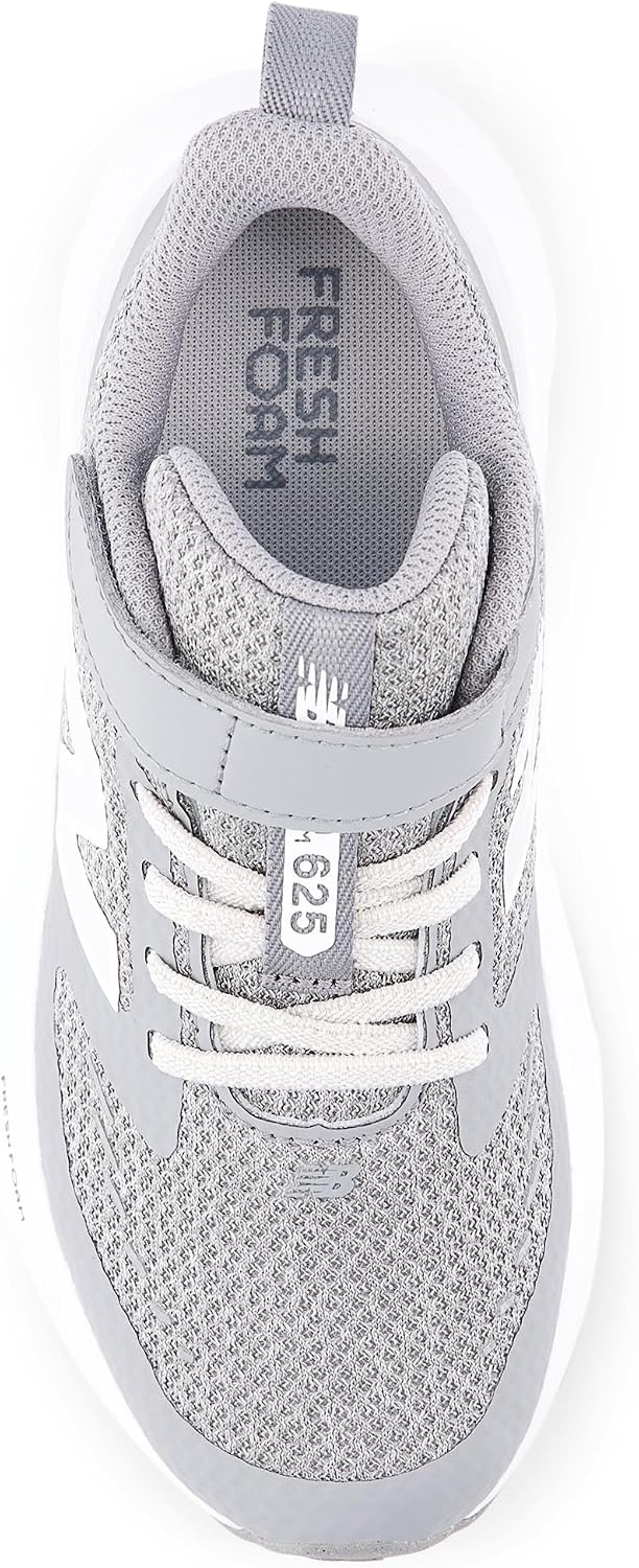 image:imageNew Balance Kids Fresh Foam 625 V1 Hook amp LoopSlate GreyGrey MatterWhite