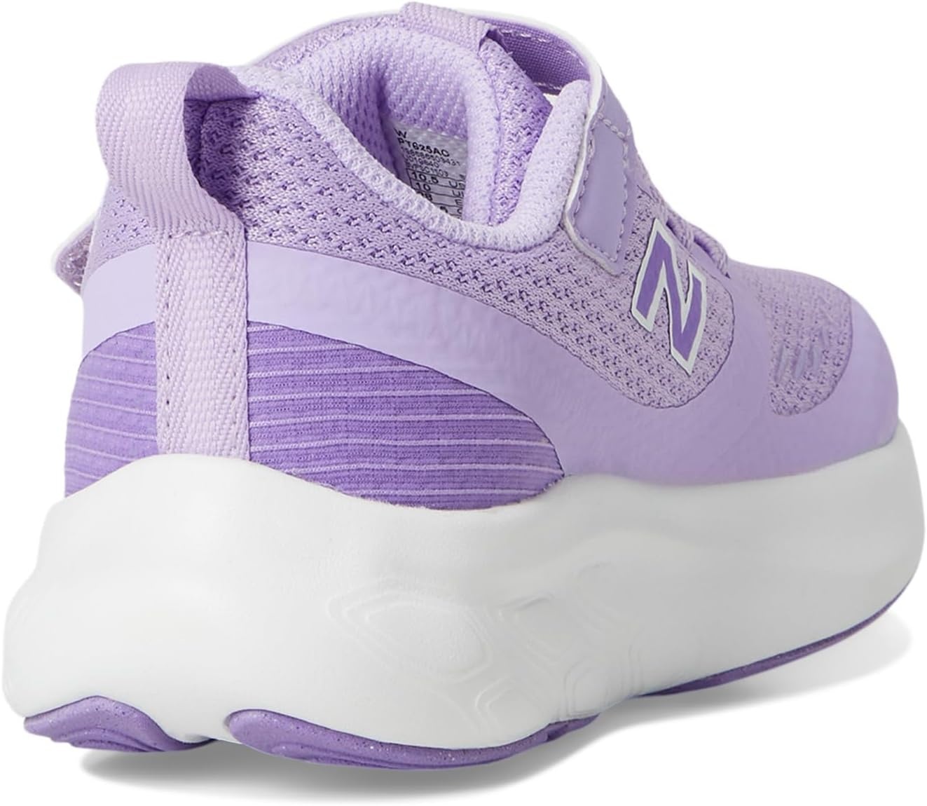 image:imageNew Balance Kids Fresh Foam 625 V1 Hook amp LoopViolet CrushLilac GloWhite