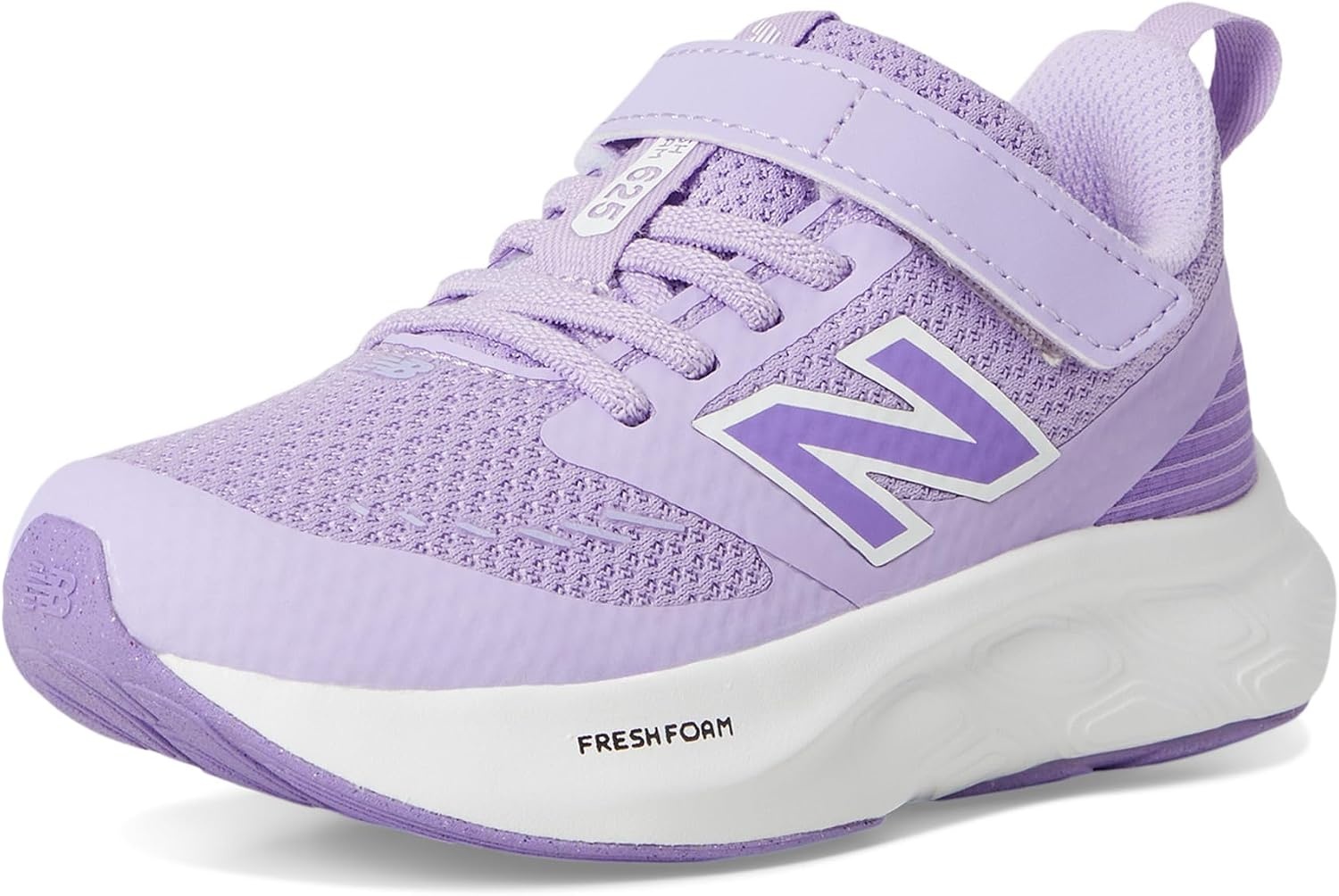 image:imageNew Balance Kids Fresh Foam 625 V1 Hook amp LoopViolet CrushLilac GloWhite