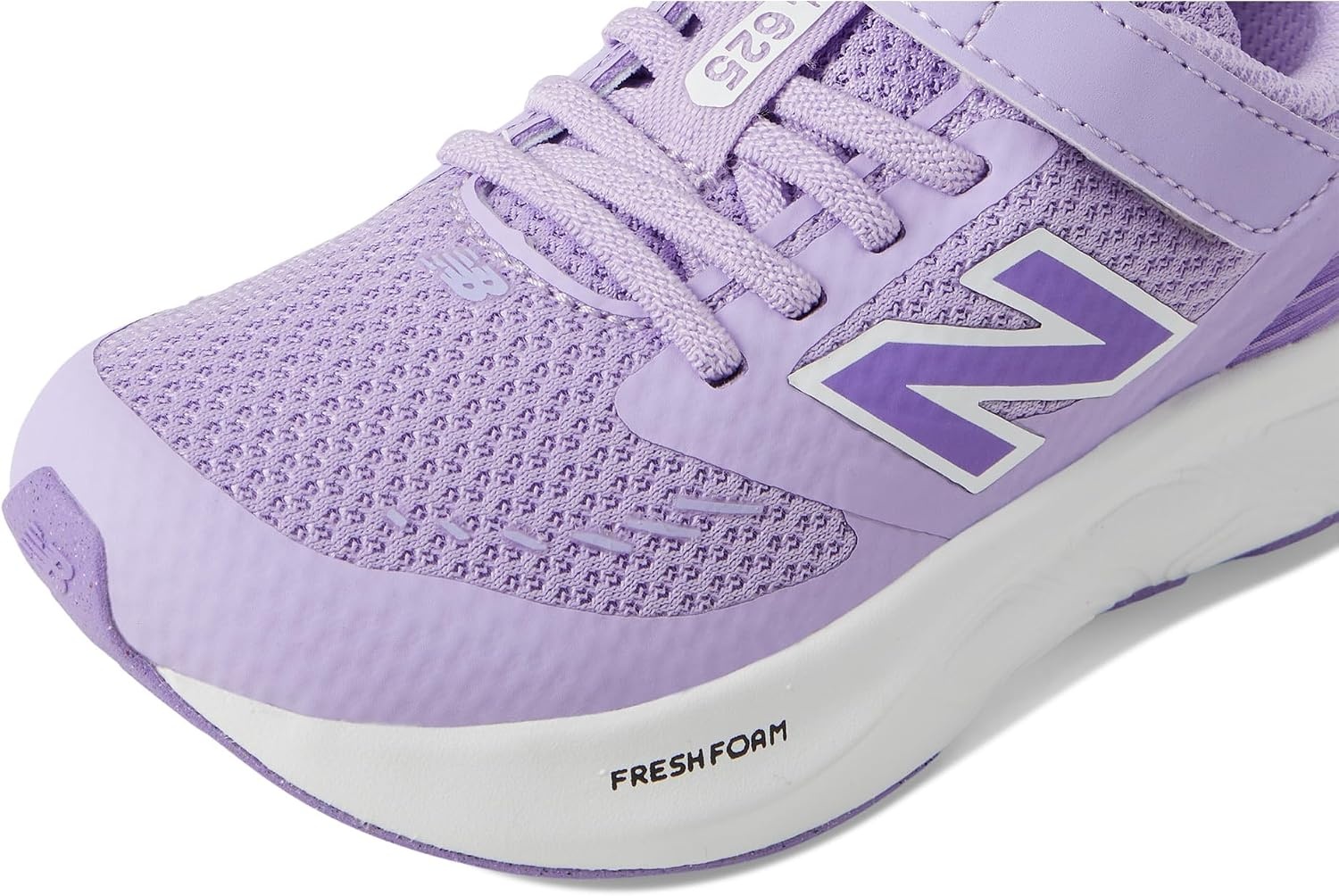 image:imageNew Balance Kids Fresh Foam 625 V1 Hook amp LoopViolet CrushLilac GloWhite