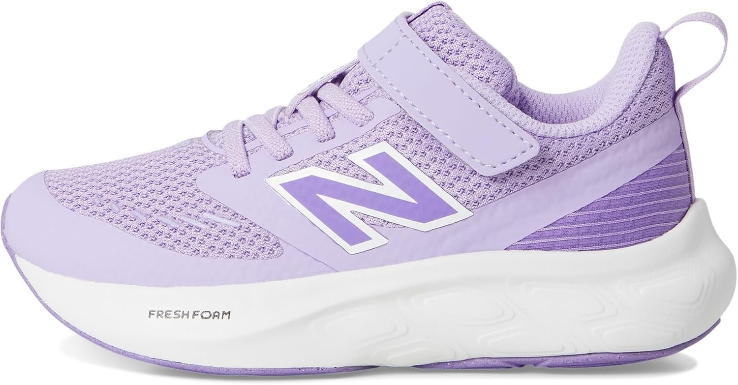 image:imageNew Balance Kids Fresh Foam 625 V1 Hook amp LoopViolet CrushLilac GloWhite
