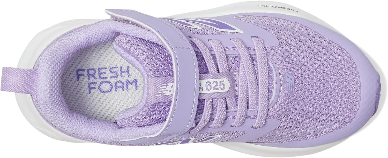 image:imageNew Balance Kids Fresh Foam 625 V1 Hook amp LoopViolet CrushLilac GloWhite