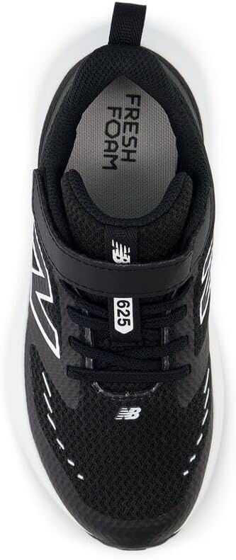 image:imageNew Balance Kids Fresh Foam 625 V1 Hook and Loop Road Running ShoesBlackWhite