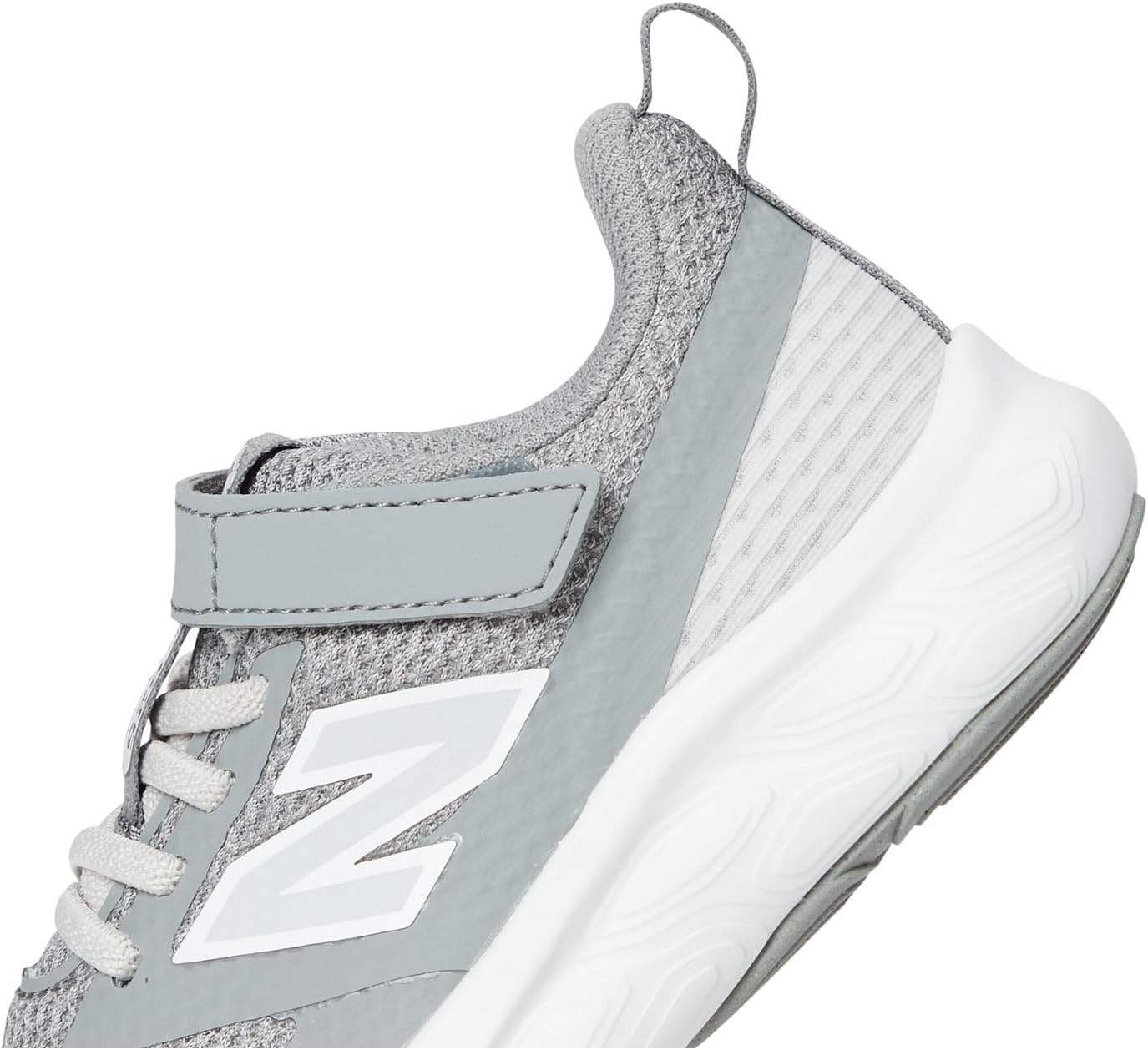 image:imageNew Balance Kids Fresh Foam 625 V1 Hook and Loop Road Running ShoesSlate GreyGrey MatterWhite