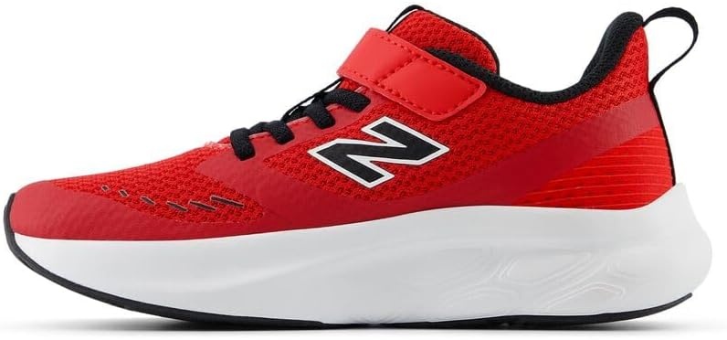 image:imageNew Balance Kids Fresh Foam 625 V1 Hook and Loop Road Running ShoesTrue RedBlackWhite
